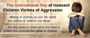 International Day for Innocent Children Victims of Aggression