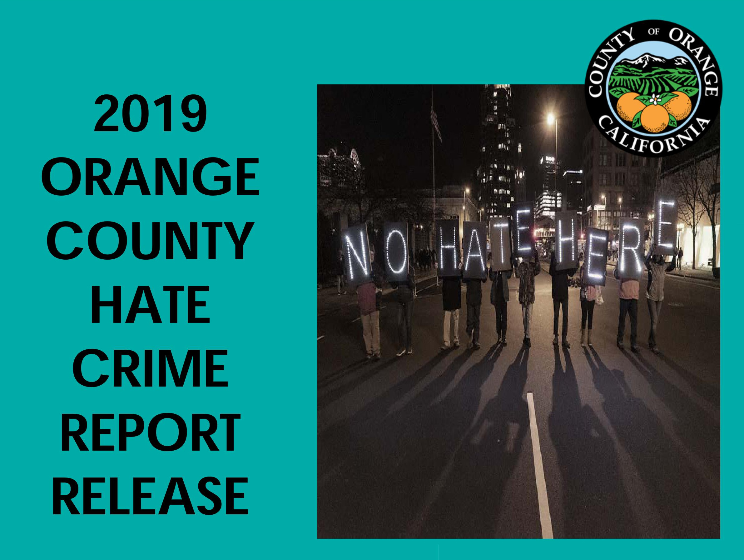 2019 Hate Crime Release | OC Human Relations