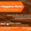 Hate Happens Here Townhall Strategy